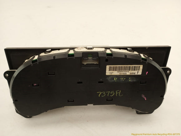 Hummer H2 Instrument Cluster Speedometer