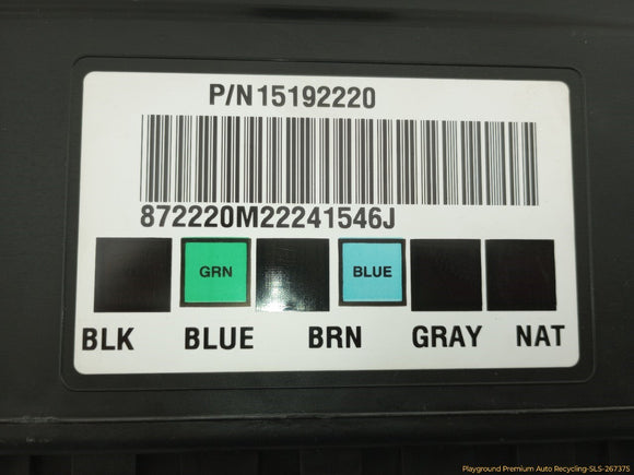 Hummer H2 Body Control Module