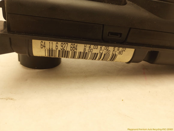 Mini Cooper S Climate Control Switch