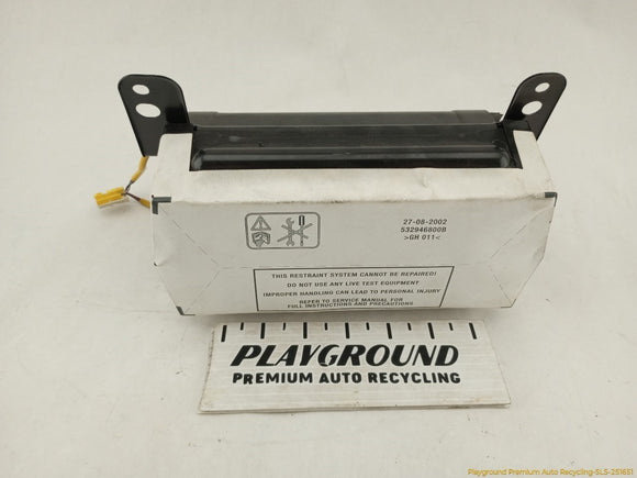 Mini Cooper S Passenger Right Dashboard Airbag