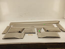 Mitsubishi Delica Complete Set Of Lower Body Side Molding Trim-3