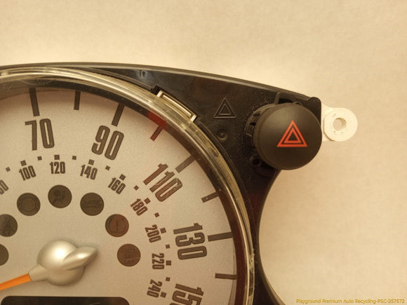 Mini Cooper S Instrument Cluster Speedometer