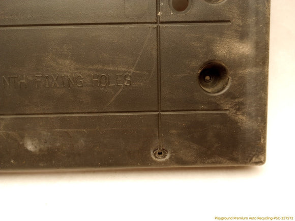 Mini Cooper S Front License Plate Holder