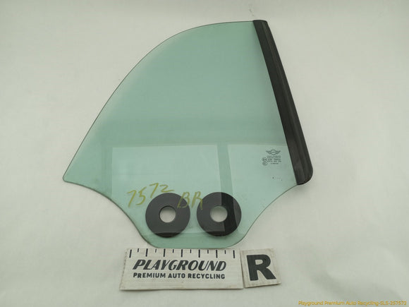 Mini Cooper S Passenger Right Rear Quarter Vent Glass