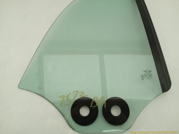 Mini Cooper S Passenger Right Rear Quarter Vent Glass