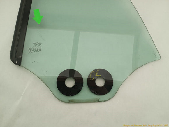 Mini Cooper S Driver Left Rear Quarter Vent Glass