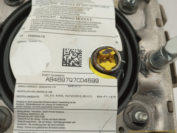 Hummer H2 Steering Wheel Airbag