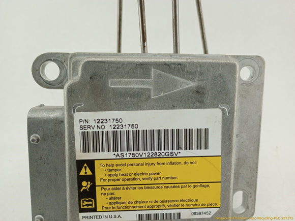 Hummer H2 Airbag Control Module