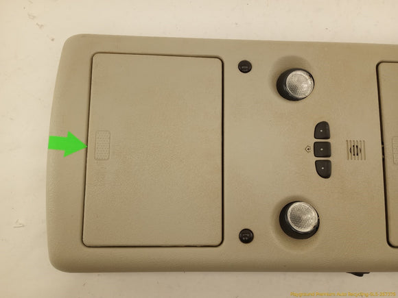 Hummer H2 Overhead Console
