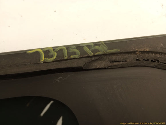 Hummer H2 Driver Left Rear Quarter Window Glass