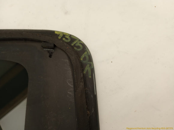 Hummer H2 Passenger Right Rear Quarter Window Glass