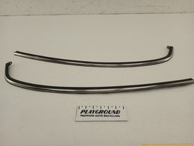 Mini Cooper S Pair Of Rear Exterior Window Sweep Trim