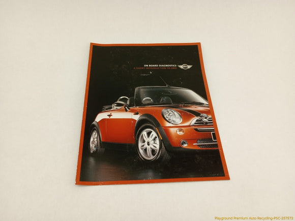 Mini Cooper S Owner's Manual