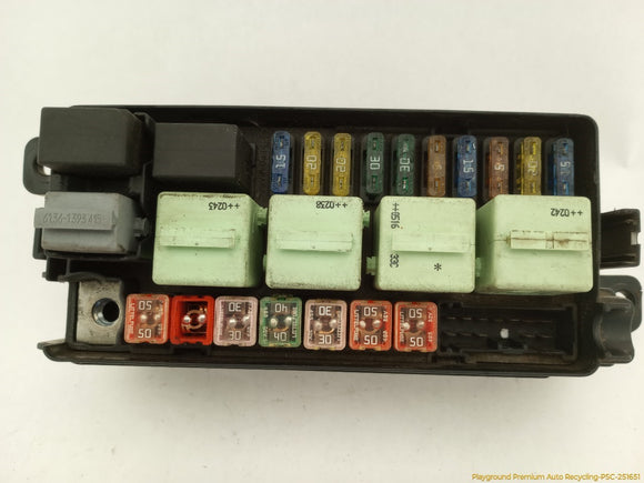 Mini Cooper S Engine Fuse Box