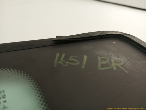 Mini Cooper S Passenger Right Rear Quarter Window Glass