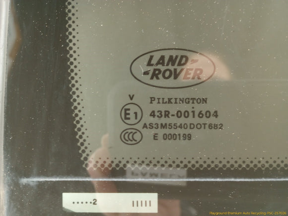 Land Rover Range Rover Passenger Right Rear Door Vent Glass