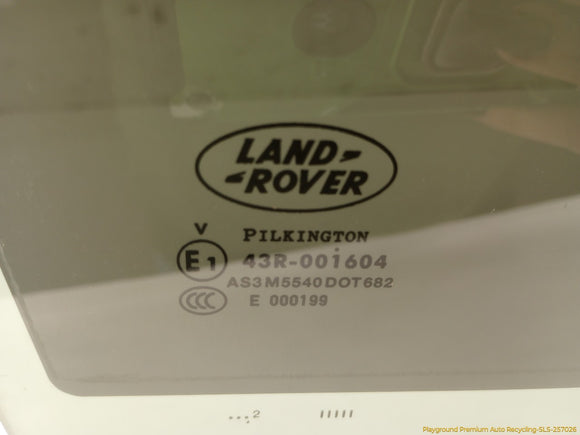 Land Rover Range Rover Passenger Right Rear Door Window Glass