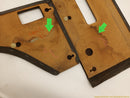 Mitsubishi Delica Set Of 3 Rear Quarter Lower Carpet Trim-12