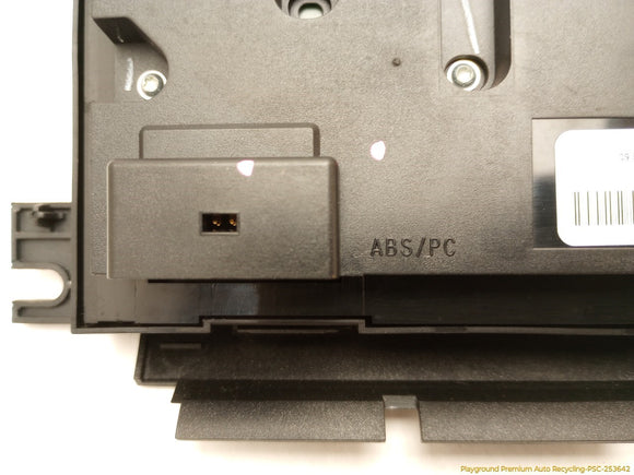 Land Rover Range Rover Rear Climate Control Panel