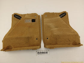 Land Rover Range Rover Pair Of Rear Trunk Carpet Trim