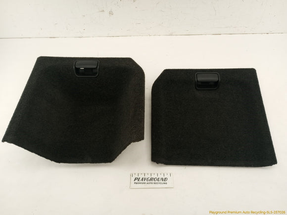Land Rover Range Rover Pair Of Rear Trunk Side Carpet Cover Trim