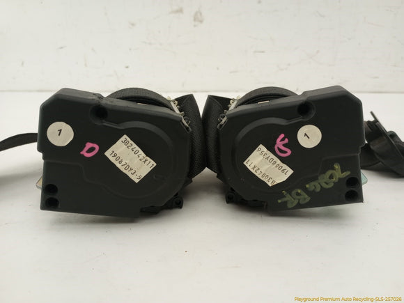 Land Rover Range Rover Pair Of Rear Seat Belt Retractors