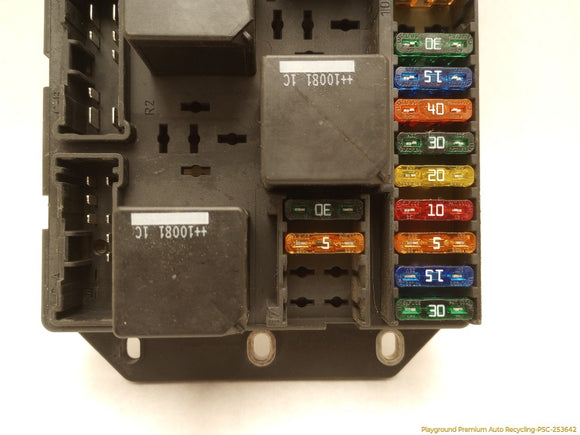 Land Rover Range Rover Rear Right Cabin Fuse Box