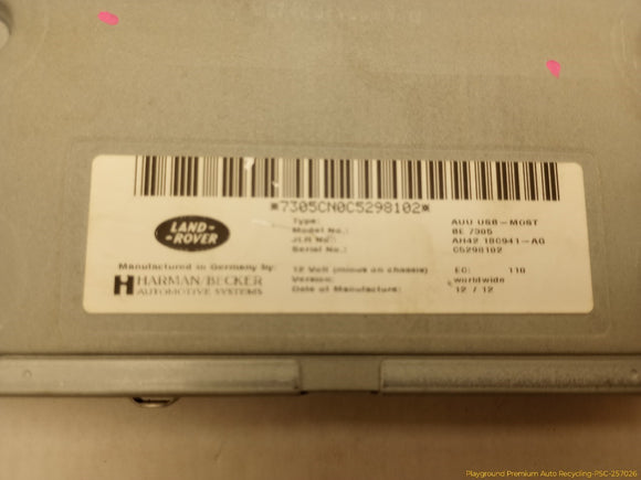 Land Rover Range Rover USB Ipod Audio Control Module