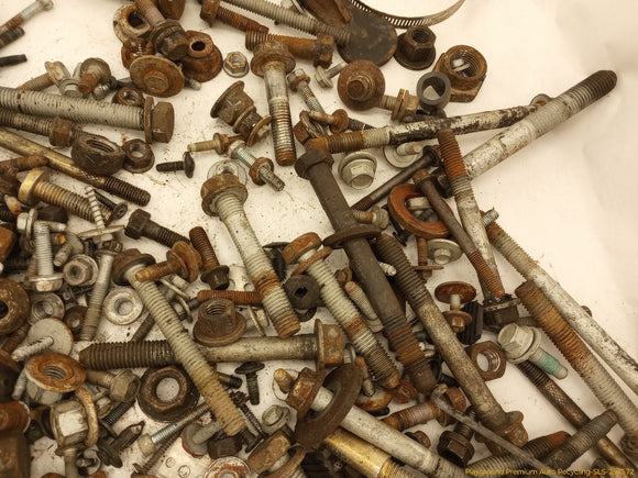 Mini Cooper S Dismantling Hardware Fasteners Bolts & Nuts