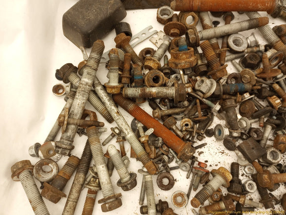 Mini Cooper S Dismantling Hardware Fasteners Bolts & Nuts