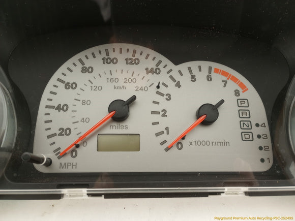 Mitsubishi Eclipse Instrument Cluster Speedometer