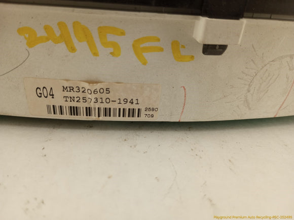 Mitsubishi Eclipse Instrument Cluster Speedometer