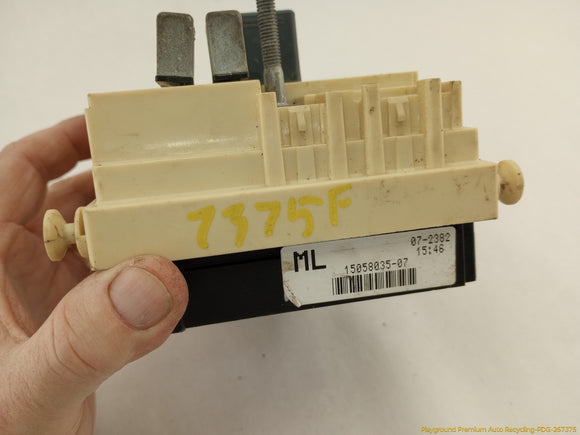 Hummer H2 Dash Relay Fuse Box