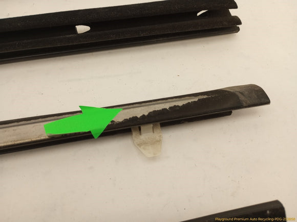 Honda Prelude Set Of Front Door Belt Weatherstrips