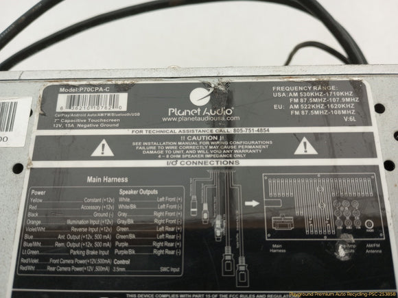 Honda Prelude Aftermarket Radio Head Unit