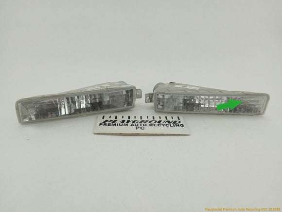 Honda Prelude Pair Of Aftermarket Front Bumper Parking Lamps