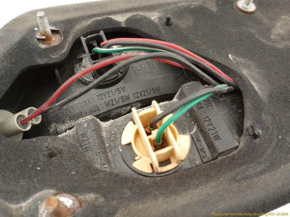 Honda Prelude Passenger Right Tail Lamp