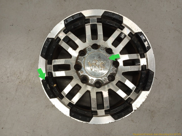 Hummer H2 Set Of Aftermarket Vision Warrior Wheels