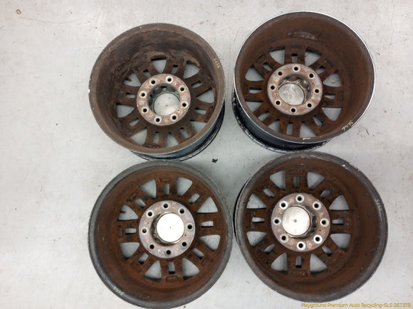 Hummer H2 Set Of Aftermarket Vision Warrior Wheels