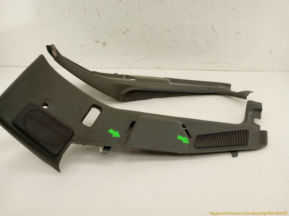 Pontiac Fiero Pair Of B Pillar Trim