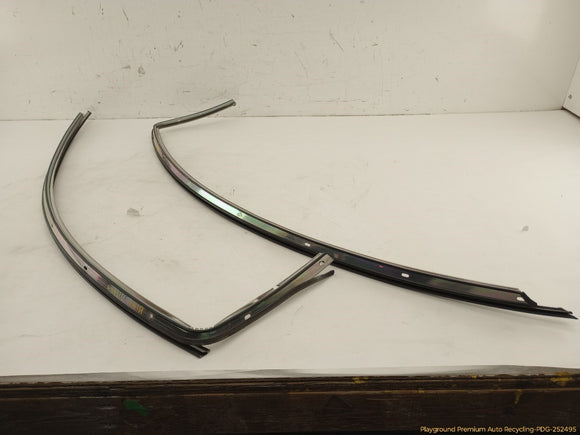 Mitsubishi Eclipse Pair Of Upper Door Window Belt Molding Strips