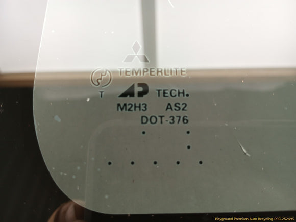 Mitsubishi Eclipse Driver Left Rear Quarter Glass
