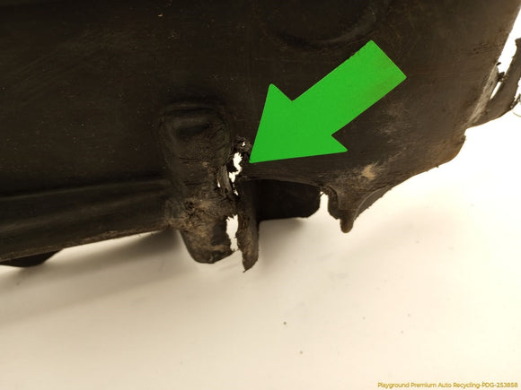 Honda Prelude Passenger Right Front Inner Fender Liner