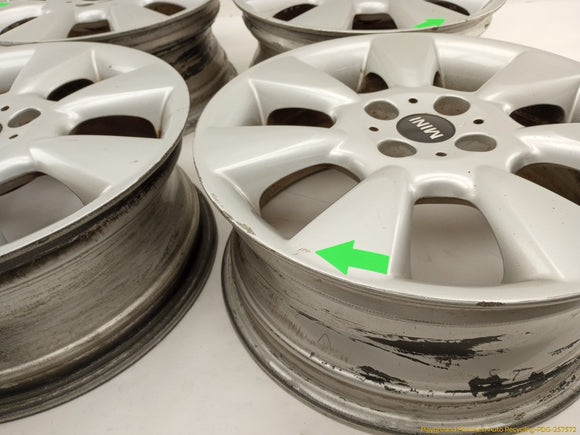 Mini Cooper S Set Of 4 Alloy Wheels 7 Spoke