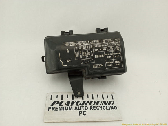 Honda Prelude Engine Fuse Box