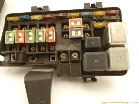 Honda Prelude Engine Fuse Box