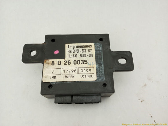 Honda Prelude Immobilizer Control Module