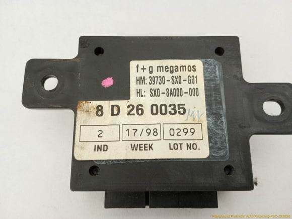 Honda Prelude Immobilizer Control Module