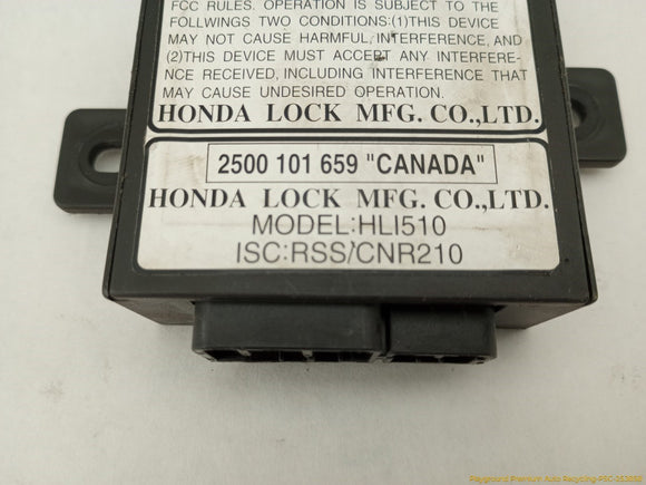 Honda Prelude Immobilizer Control Module