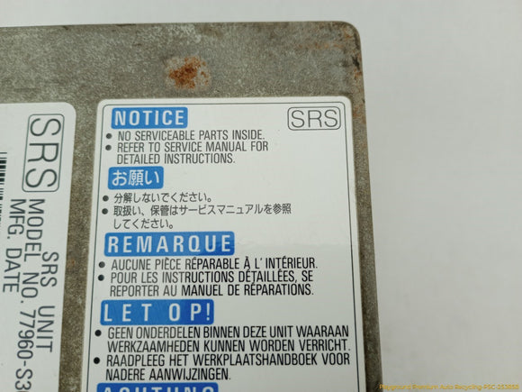 Honda Prelude Airbag Control Module